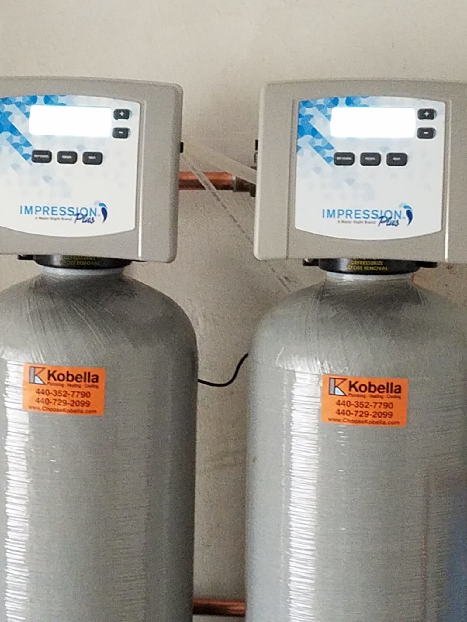 Kobella's Impression Plus water softeners